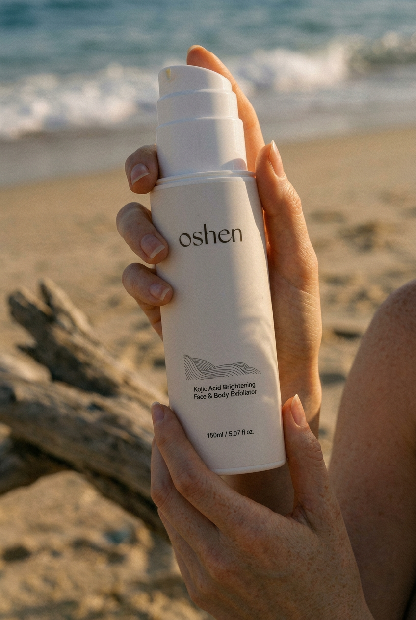 Kojic Acid Brightening Face & Body Exfoliator