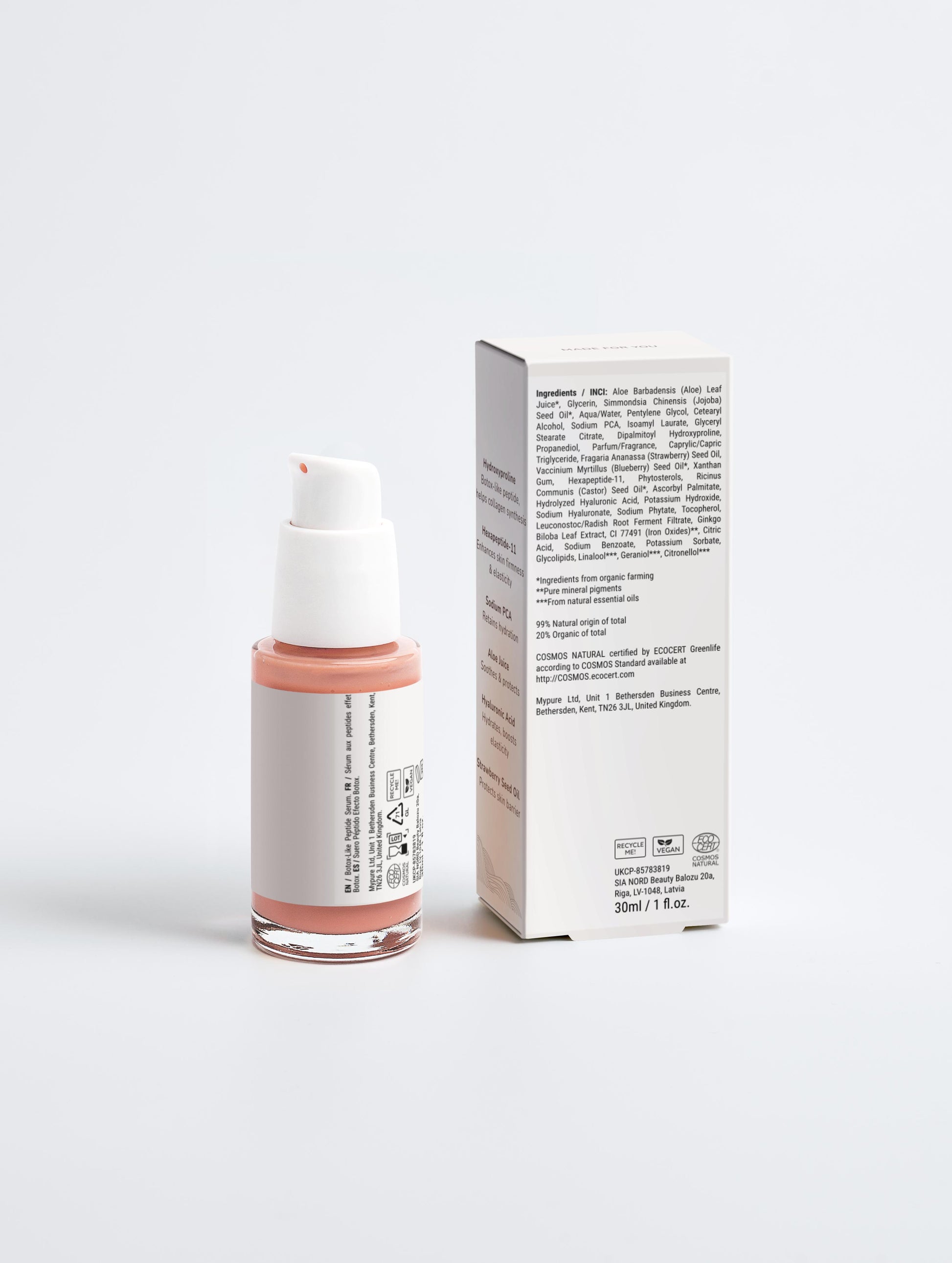 Botox-Like Peptide Serum